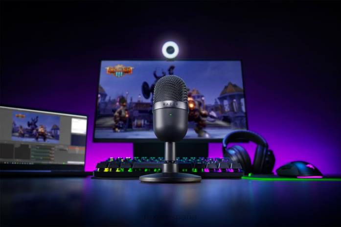 Razer sirena mini negro creación de contenido D6PF110