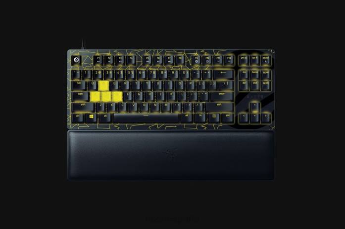 Razer Huntsman v2 tenkeyless - interruptor óptico lineal - nosotros - edición esl un color teclado D6PF72