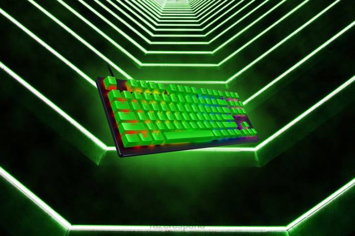 Razer edición del torneo Huntsman - nosotros verde teclado D6PF74