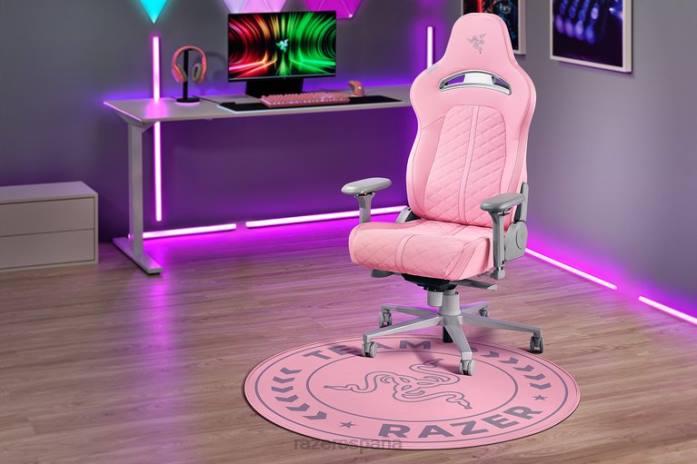Razer alfombra del piso del equipo cuarzo silla de juego D6PF141
